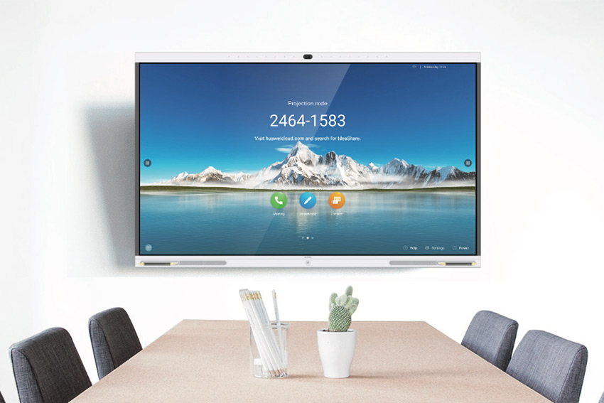 écran collaboratif pour bureau