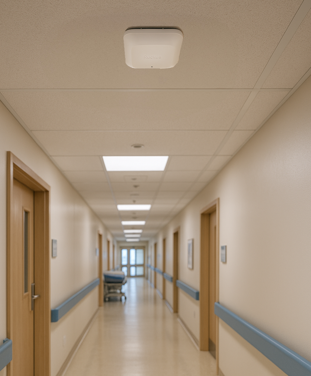 Borne Wi-Fi, audit, supervision, hopital